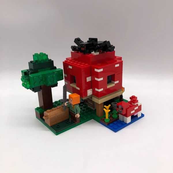 LEGO Minecraft zestaw 21168, 21179, 21151