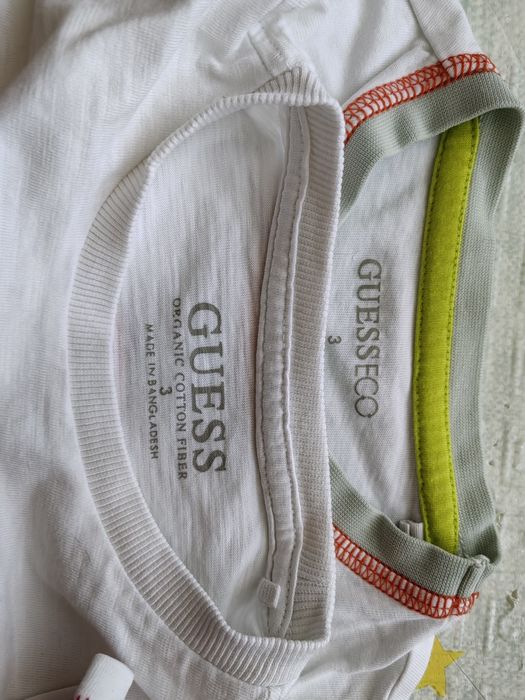 Набір футболка і лонгслів Guess на 3 роки