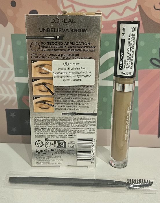 Żel do brwi firmy Loreal.