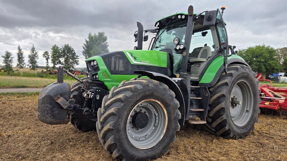 Deutz fahr 6190 TTV Okazja Pneumatyka Nawigacja