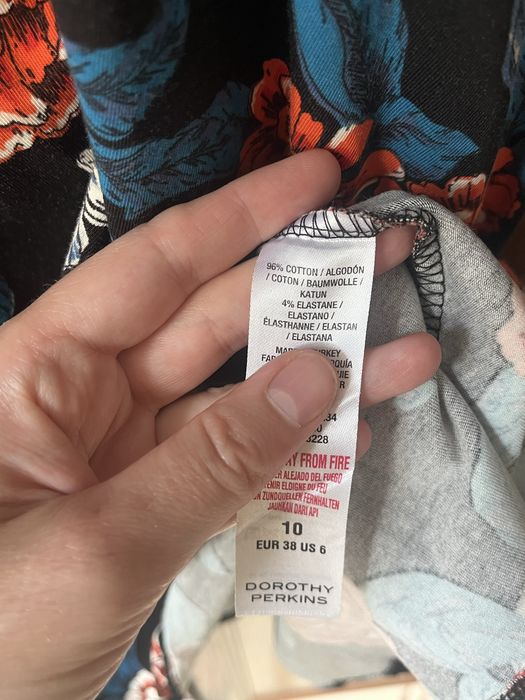 Сукня, плаття трикотажне, бавовняне dorothy perkins