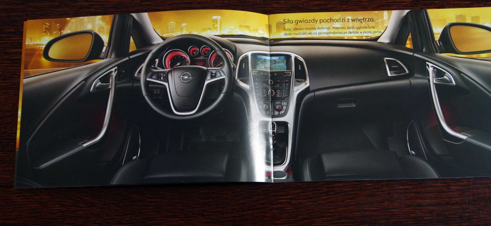 OPEL ASTRA J - katalog, prospekt