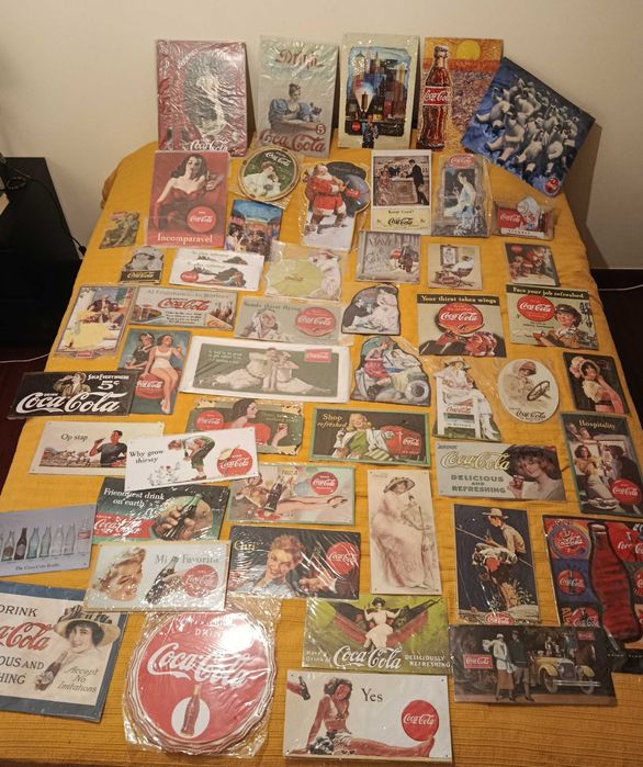 Coca Cola Metal Signs Collectors Edition