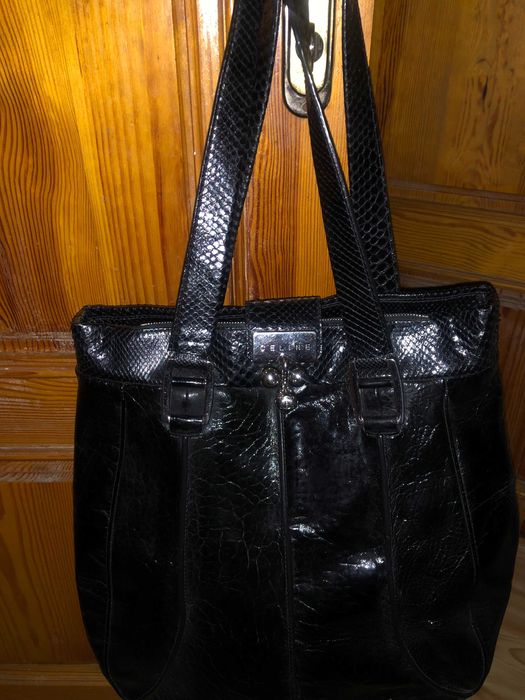 Сумка з натуральної шкіри+пітона  Сeline (Італія) нова