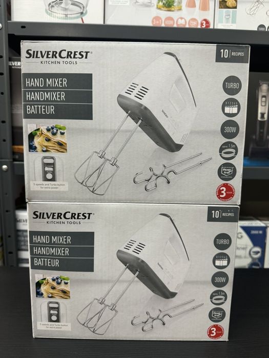 Міксер Silver Crest SHM 300 D2 м'ятний колір Germany!