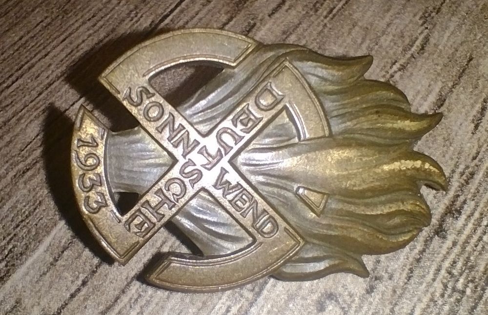 MILITARIA WW2 PIN Nacional Socialismo Alemanha