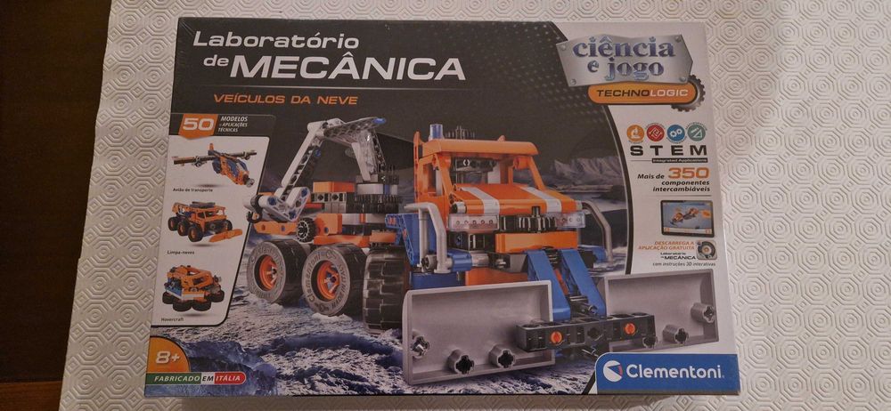Jogo de construção - Laboratório de Mecânica - Veículos de Neve