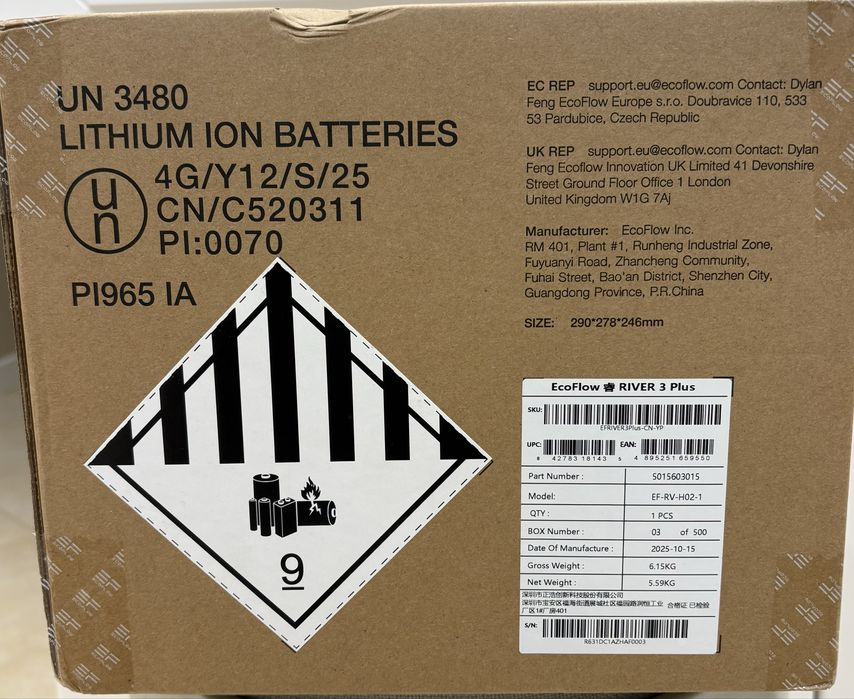 Ecoflow river 3 plus