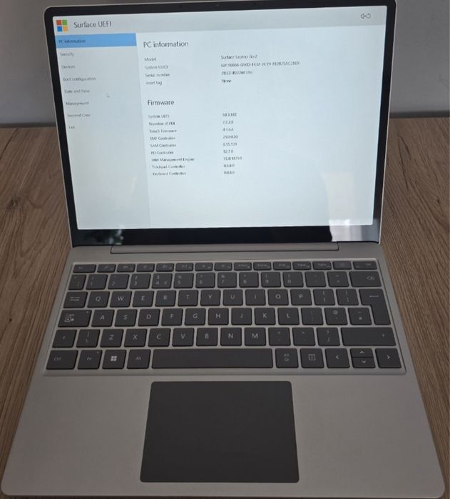 Laptop Microsoft Surface Go 2 12,4 " Intel Core i5 8 GB/256GB srebrny