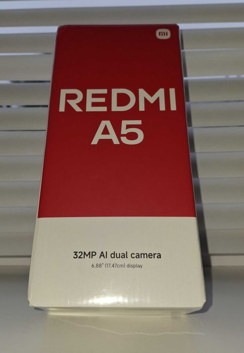 НОВИЙ Телефон Xiaomi Redmi A5 4/128GB Midnight Black