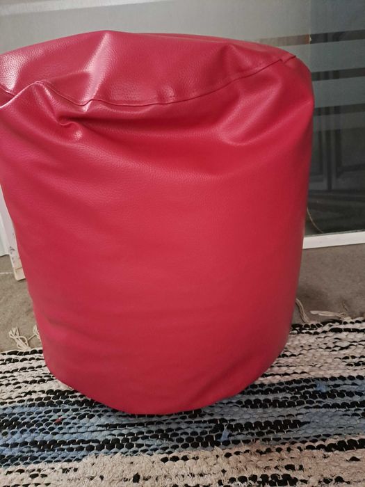 Pouf cor de rosa