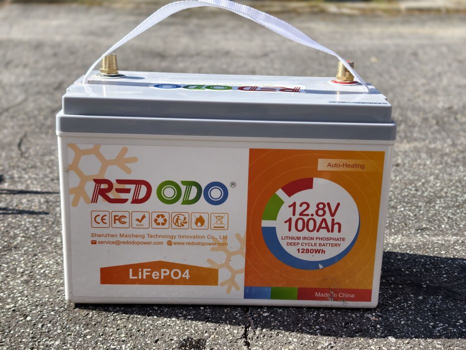AKUMULATOR LIFEPO4 12V 100Ah Redodo, Powmr. Jak nowe