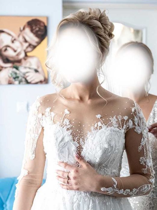 Suknia ślubna księżniczka r38 + 2suknia gratis