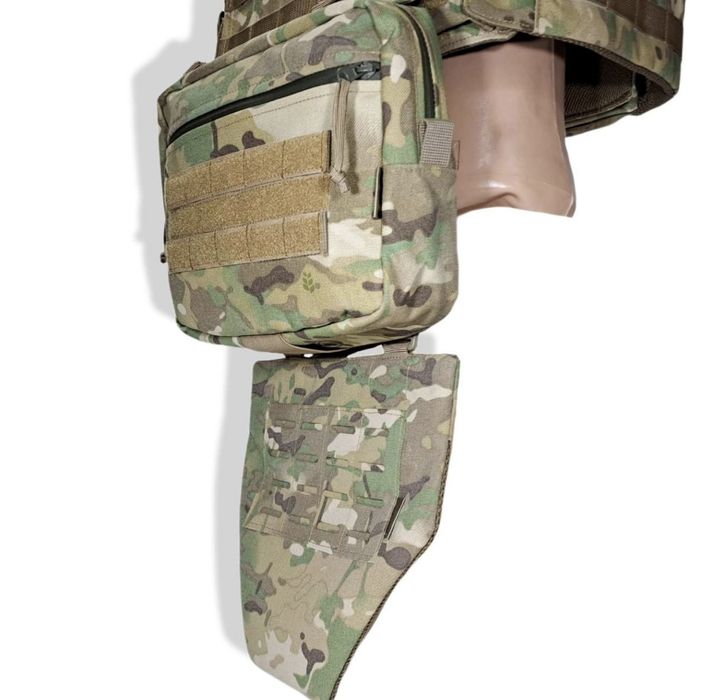 Захист Паху для бронежилету. Сумка Напашник+Фартух -  2 клас захисту.