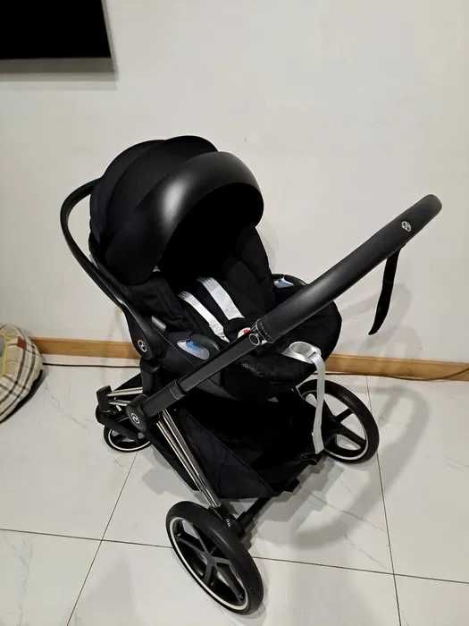 Cybex priam 4.0 Fotelik cybex cloud z Rozkladany b.dobry stan Nowy koszyk