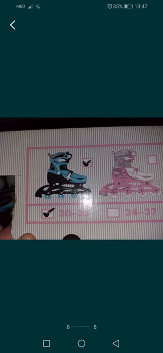 Patins 4 em 1 tamanho 30/33
