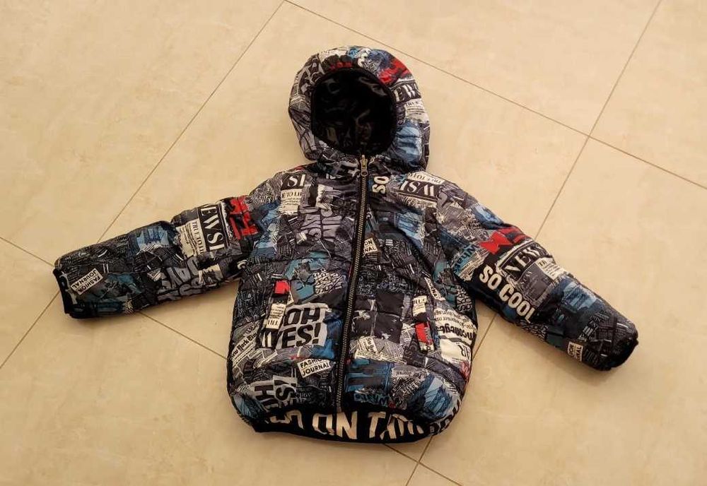 Двостороння водонепроникна куртка для хлопчика 4 роки Chicco Lucas 104