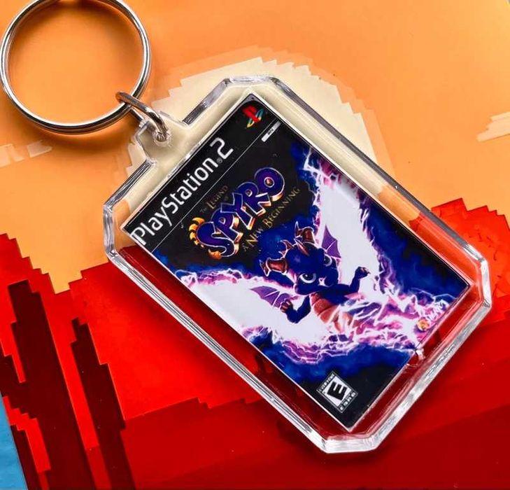 Brelok Spyro: A New Beginning - mini okładka gry PS2