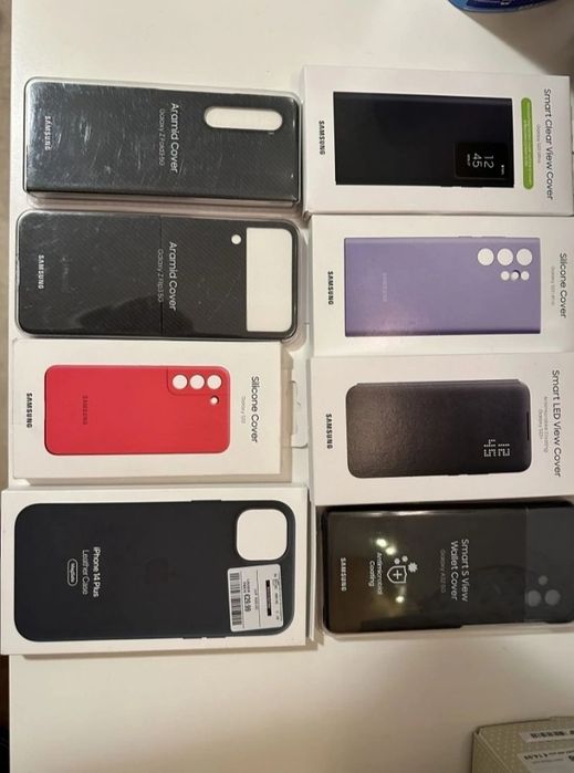 Чехол Samsung оригинал  Note s21 22 24Ultra Fold Flip A 32 52 53 s21fe