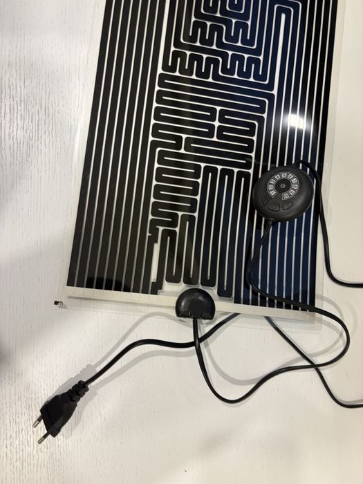 Tapete com regulador para repteis