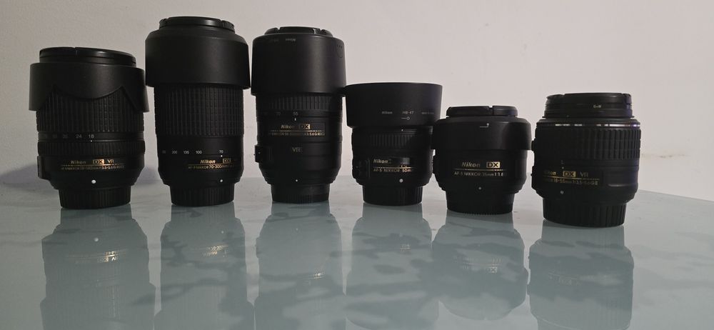 Lentes Nikon/Nikkor AF-S e AF-P