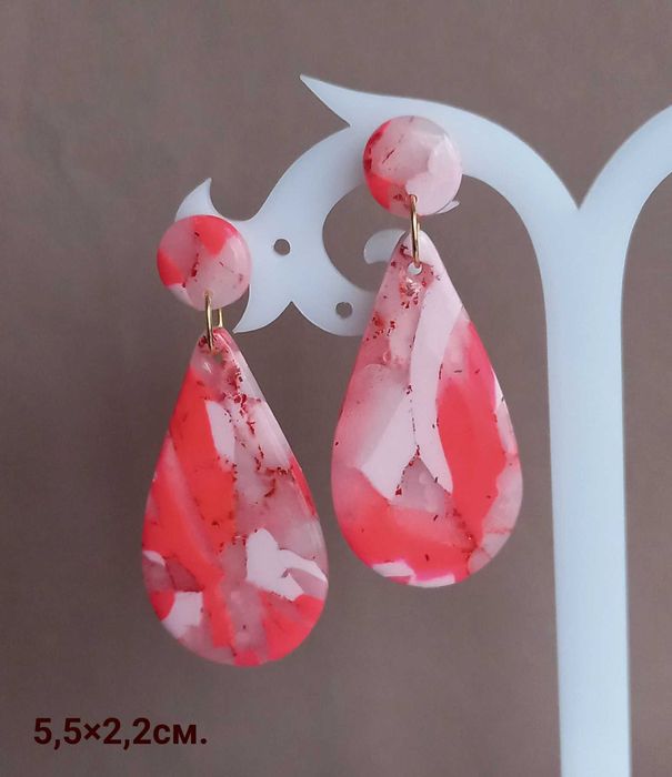 Сережки ручної роботи