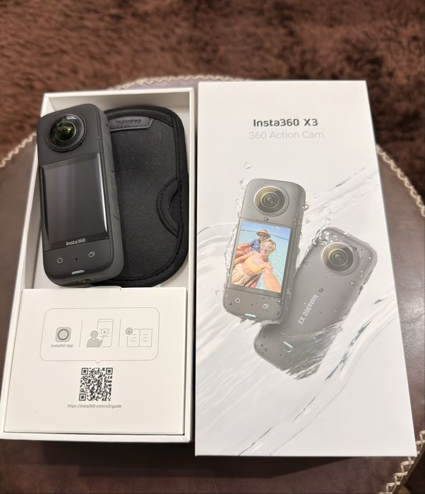 insta 360 x3 com todos acessorios.