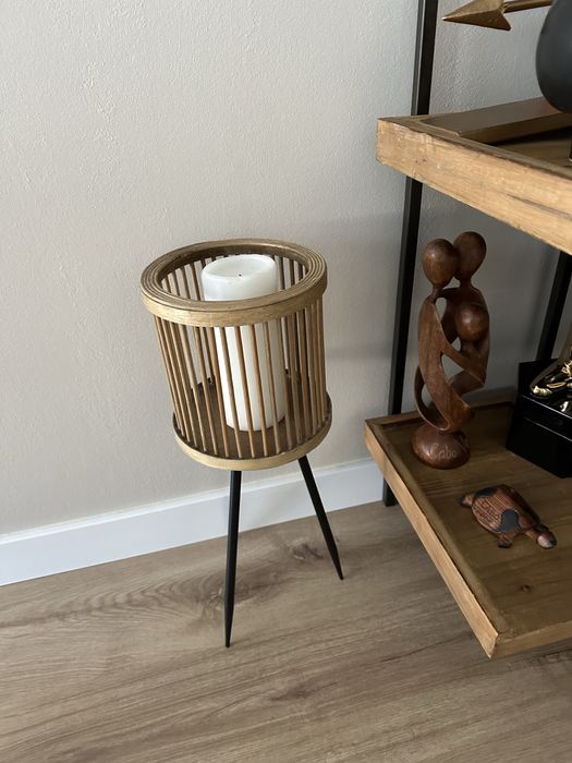 Jarras, castiçais, candeeiro, cesta - 18€ cada