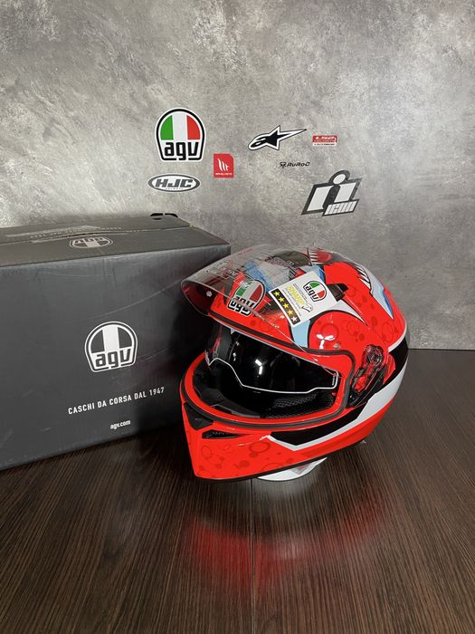 Новий мотошолом Agv K3 SV (Mt Hjc Ls2 Icon Shark Shoei Scorpion)