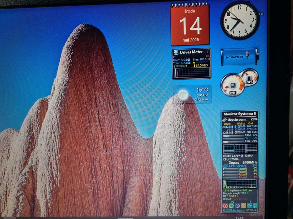 Laptop Asus R556L 15,6 cala Intel Core i5 ram 4 GB ssd 256 GB