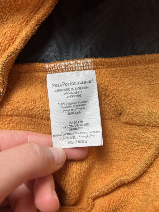 Bluza polarowa Peak Performance
