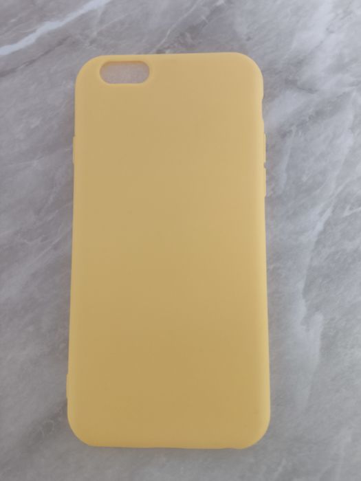 Silikonowe Matowe Żółte Do Apple Iphone 7 8 Se