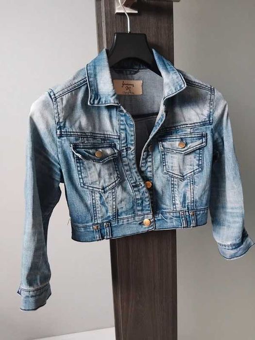 Kurta damska jeansowa stradivarius