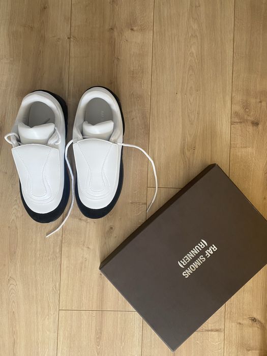 Raf Simons Antei white black 41 розмір ориг дрип дрилл drip drill