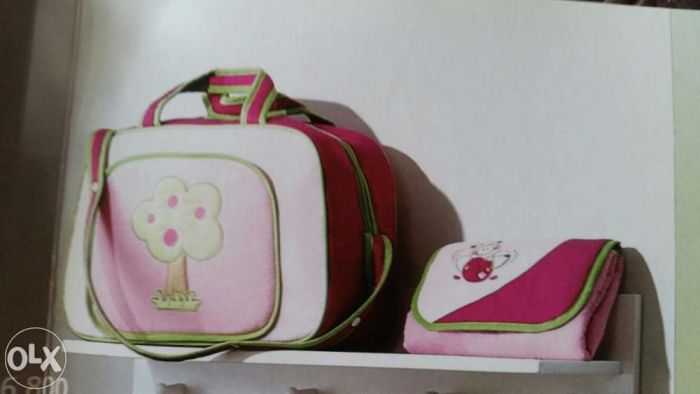 Saco para carrinho bebé - Novo Bolin Bolon colecção Abelhita (Rosa)