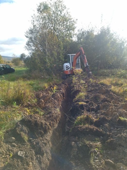 Послуги, оренда мініекскаватора