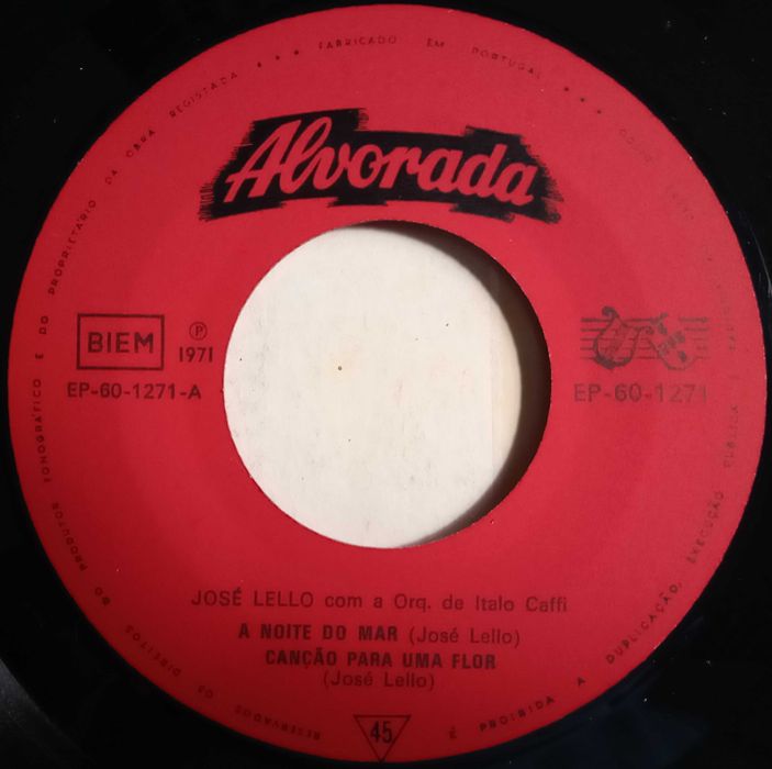 José Lello	- - - - -	A Noite do Mar	- - - - -	EP