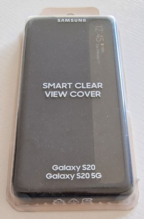Etui Smart Clear View Cover do Samsunga S20 S20 5G