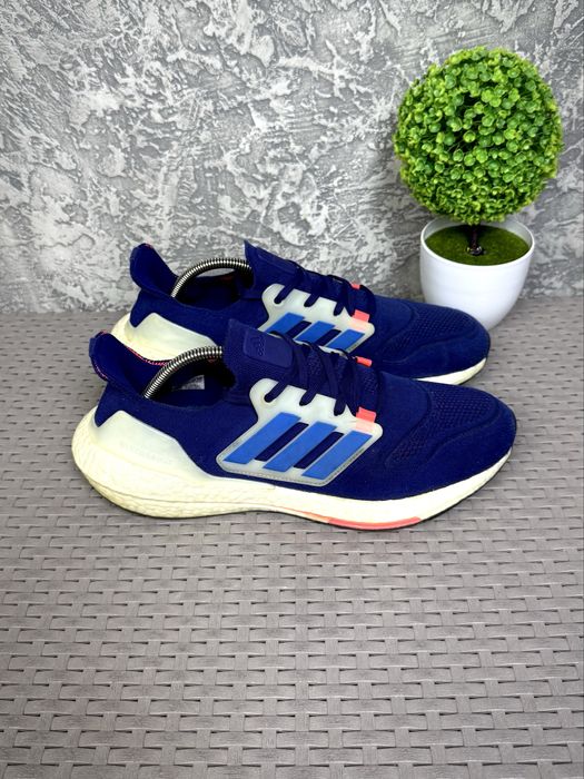 Adidas Ultra Boost кроссовки 44 размер спортивные синие