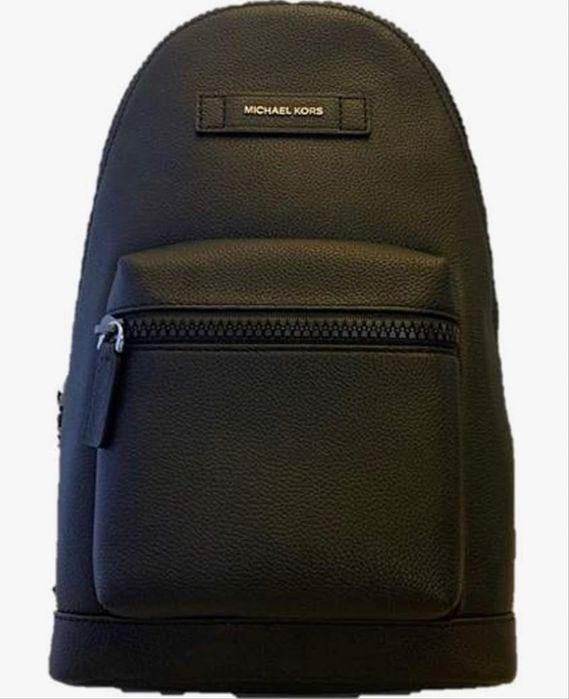 Michael Kors Cooper Leather Sling Pack – Black (37U9LCRC8L-BLACK)