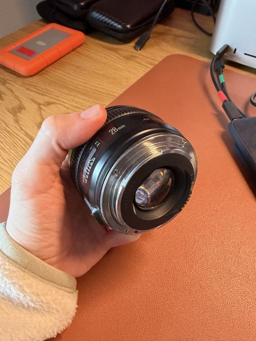 Objetiva Canon 28mm 1.8