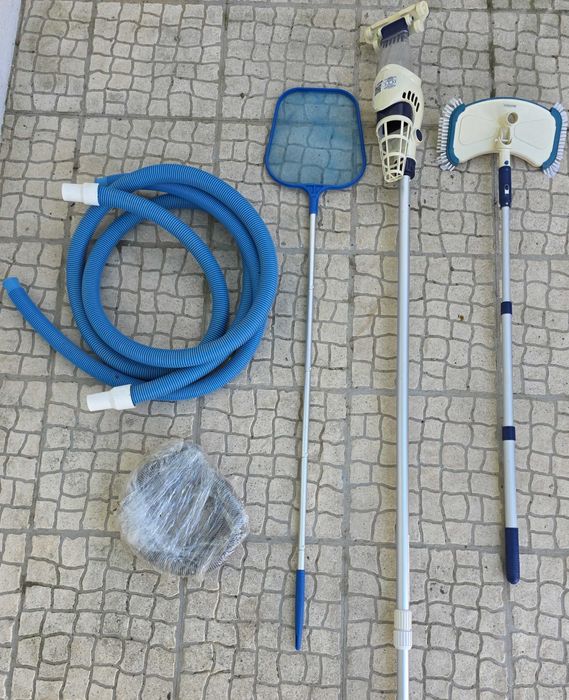 Kit completo de piscina GRE COMO NOVO 3MX1,2M em AÇO com BOMBA e FILTRO + EXTRAS