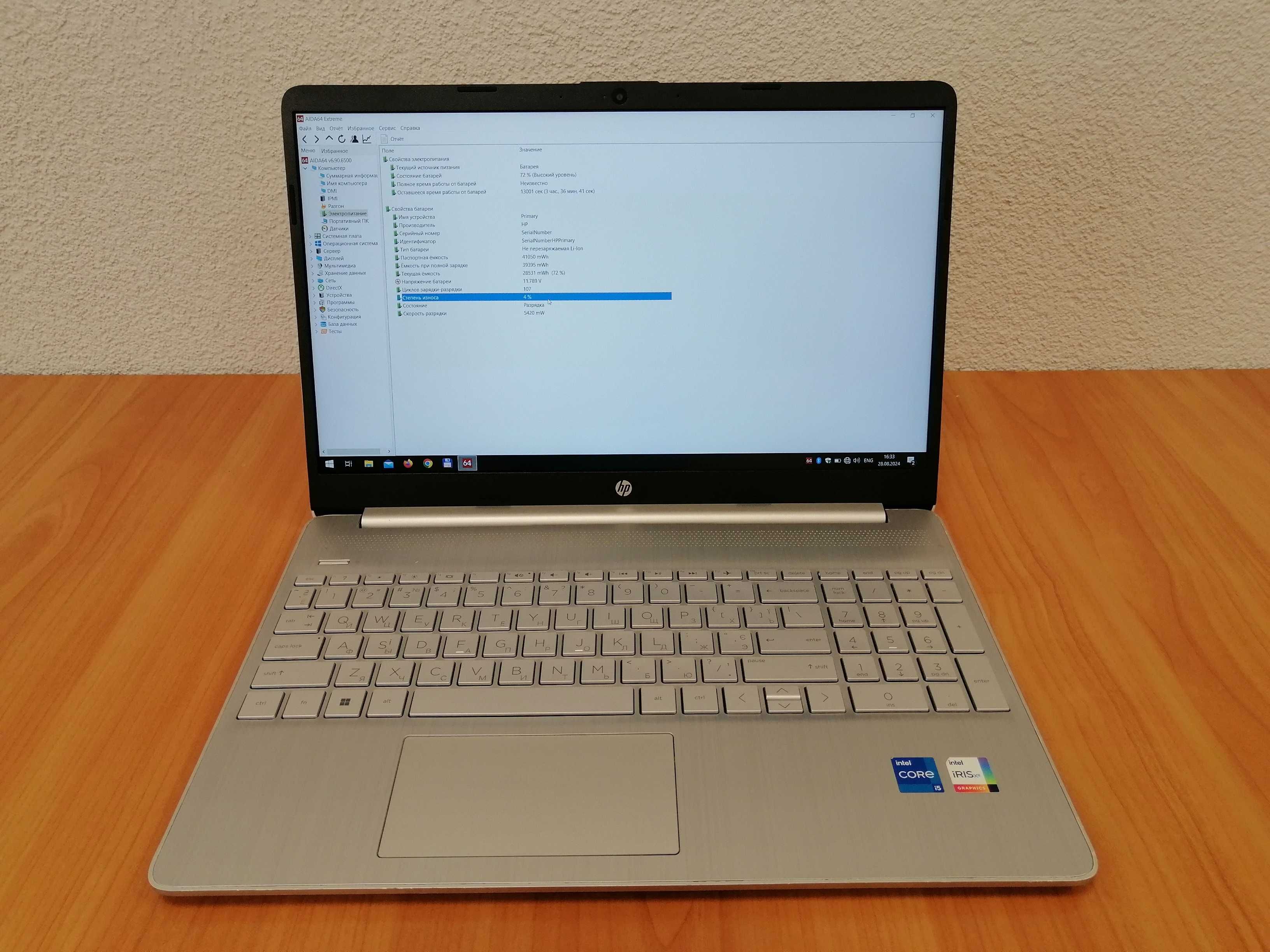 Сенсорний Ноутбук HP 15-dy (IPS\Core i5-1135g7\12gb\iRIS Xe\SSD 256gb ...