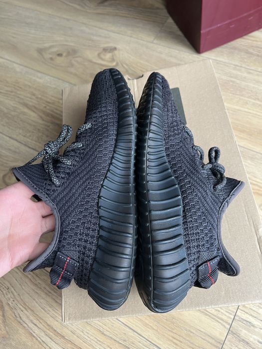 Adidas Yeezy Boost 350 V2 Black Static Non Reflective buty 39 1/3