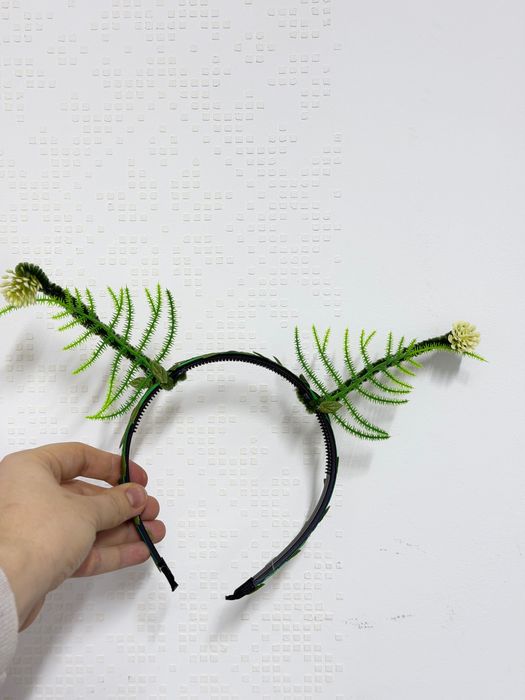 Обруч зелений жучок метелик для хлопчика чи дівчинки