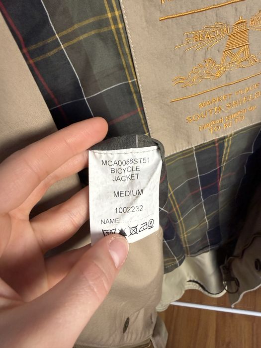 Куртка Barbour x TO KI TO Bicycle Wax Jacket