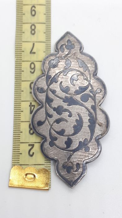 Серебряная пряжка 84пр.