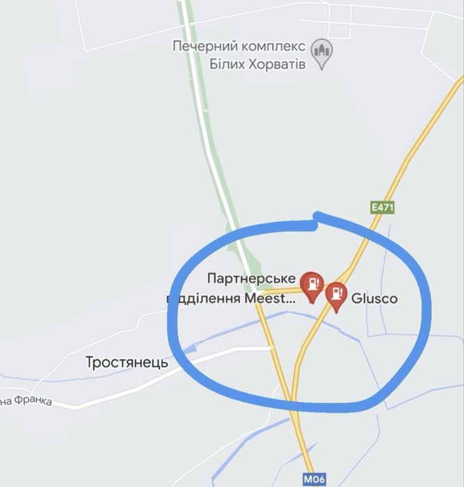 Оренда/продаж земельної ділянки в с. Тростянець від власника