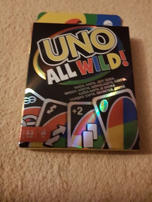 Gra UNO od 2 do 10 osób