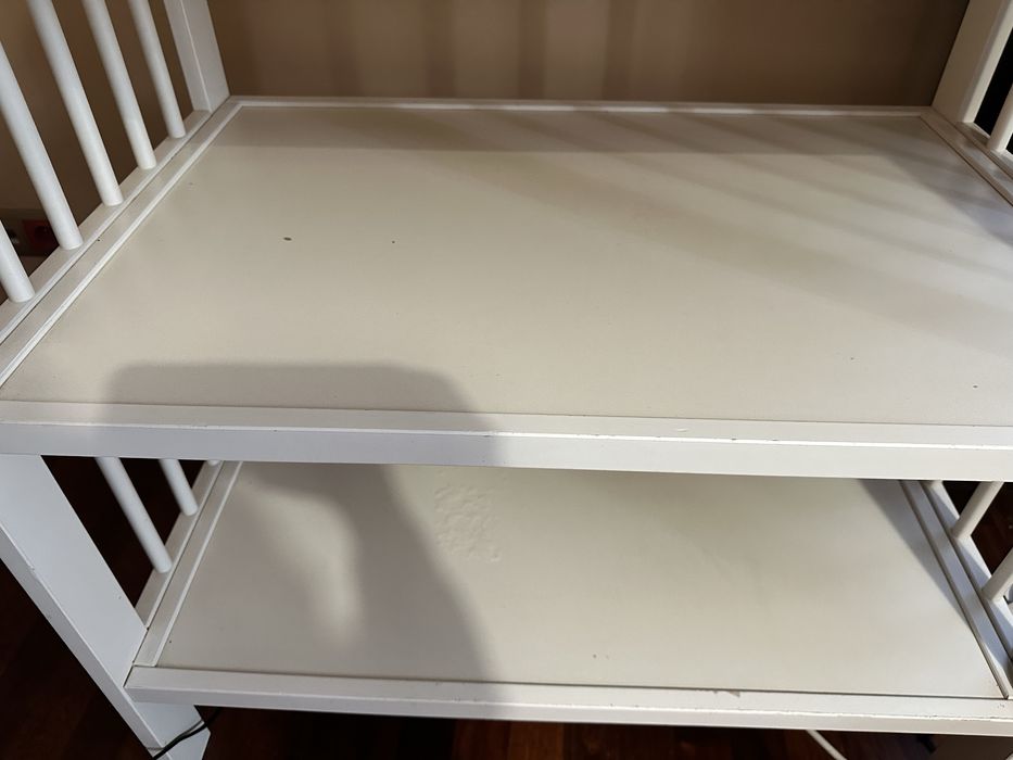 GULLIVER Stół do przewijania, biały IKEA, przewijak, szafka na zabawki